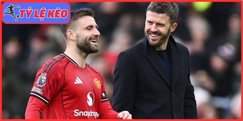 Carrick hết lời khen đẳng cấp của Luke Shaw