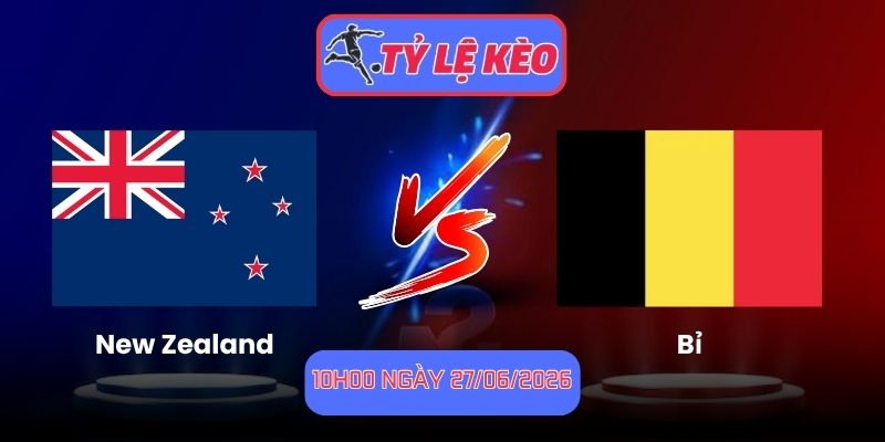 New Zealand vs Bỉ